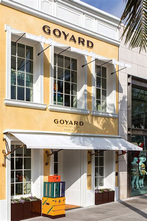 goyard boutique beverly hills.